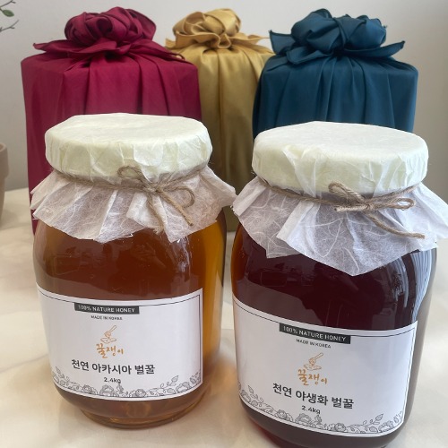 꿀쟁이 2.4kg (아카시아꿀/야생화꿀)
